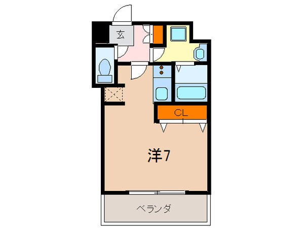 アリビオ京橋の物件間取画像